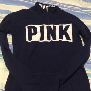 Purple VS half zip up